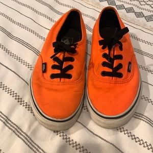 Orange Vans